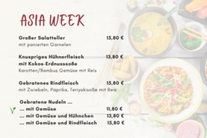 ASIA Woche im Rapunzel