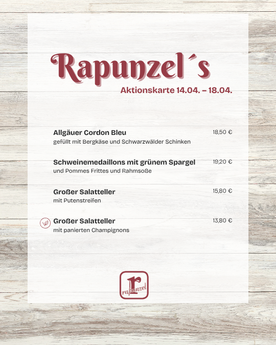 Aktionskarte 14.04. – 18.04.