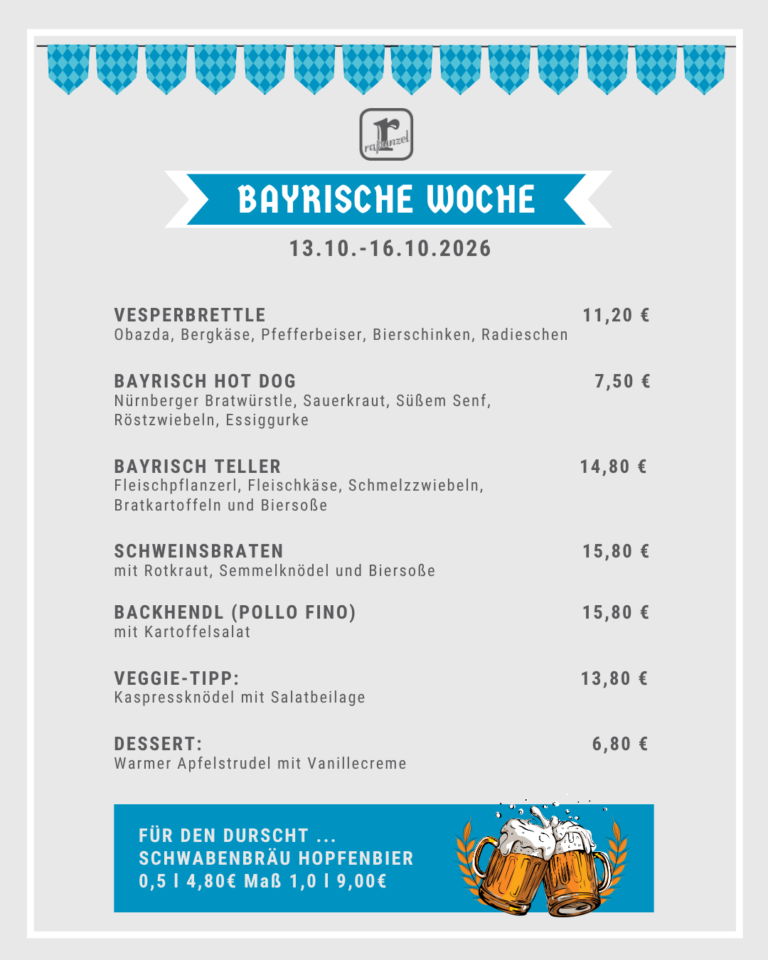Bayrische Woche im Rapunzel